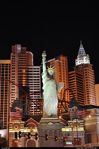 Photo by elki | Las Vegas  las vegas, strip, new york-new york
